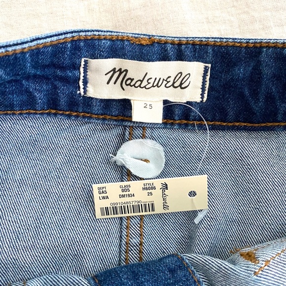 Madewell | Color Block A-Line Denim Skirt - Picture 4 of 5